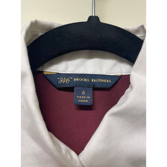 Bundle of 3 Career Shirts, 2 Brooks Brothers, 1 Ann Taylor, All Sz 4 - Picture 9 of 16